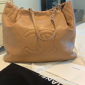 Authentic Chanel Timeless Caviar Bag